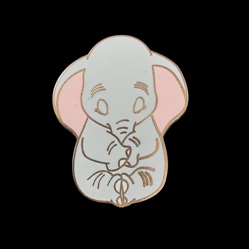 ACME HotArt Sleeping Baby Dumbo Disney Pin Gold Trim Limited Edition
